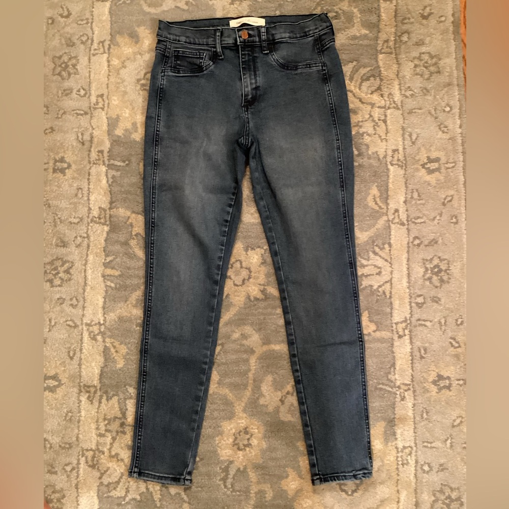 Gap 1969 Easy Legging, Size 29R/8R. Dark Blue Washed Denim.